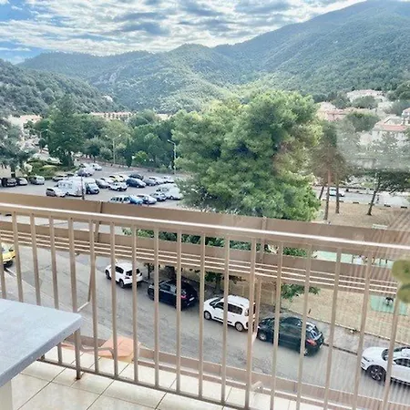 F2 Avec Garage, Terrasse Et Veranda, A 500m Du Centre Et 600m Des Cures A Amelie-les-bains - Fr-1-703-131 Amelie-les-Bains-Palalda
