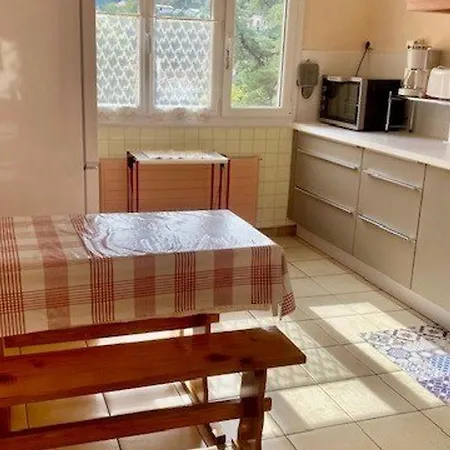 F2 Avec Garage, Terrasse Et Véranda, à 500m Du Centre Et 600m Des Cures à Amélie-les-bains - Fr-1-703-131