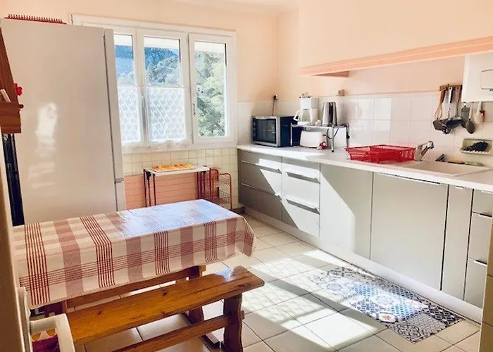 F2 Avec Garage, Terrasse Et Veranda, A 500m Du Centre Et 600m Des Cures A Amelie-les-bains - Fr-1-703-131 公寓 *
